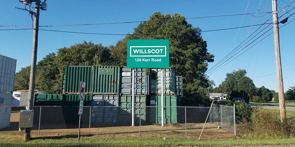 WillScot signage in Birmingham, AL
